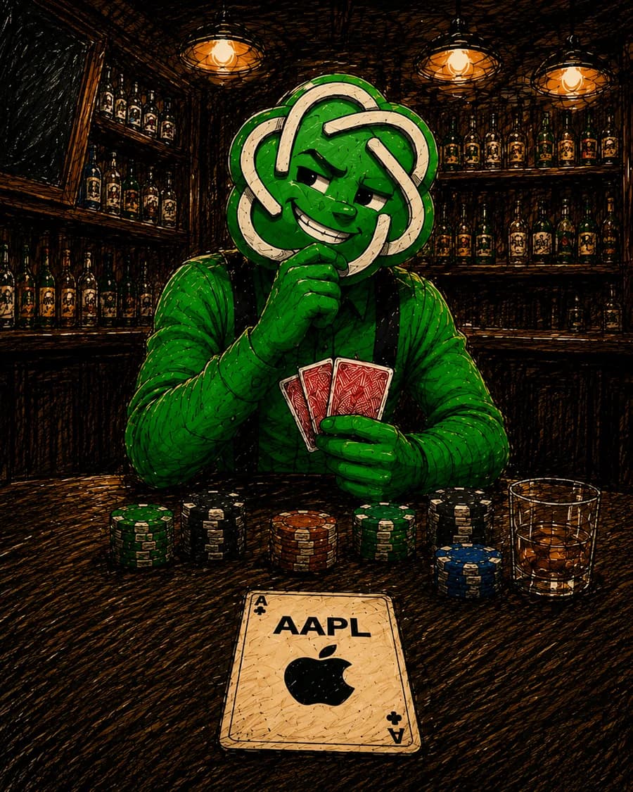 OpenTrade AAPL character card