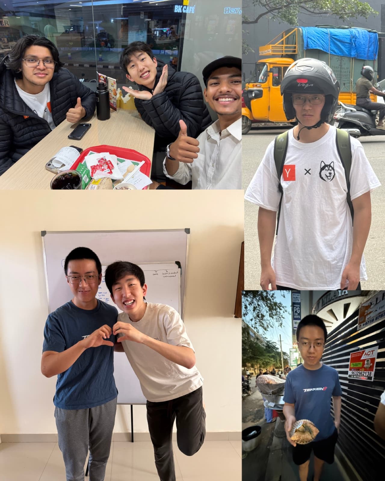 The OpenTrade team out and about